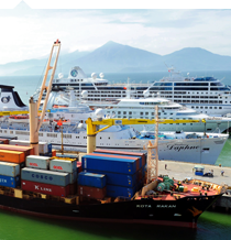 Services and maritime transport